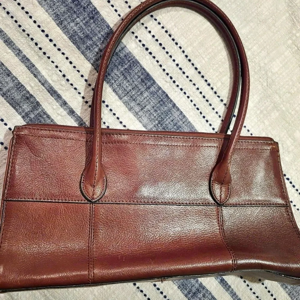Wilson Leather bag Classic Brown Leather Shoulder dbag - Picture 3 of 7